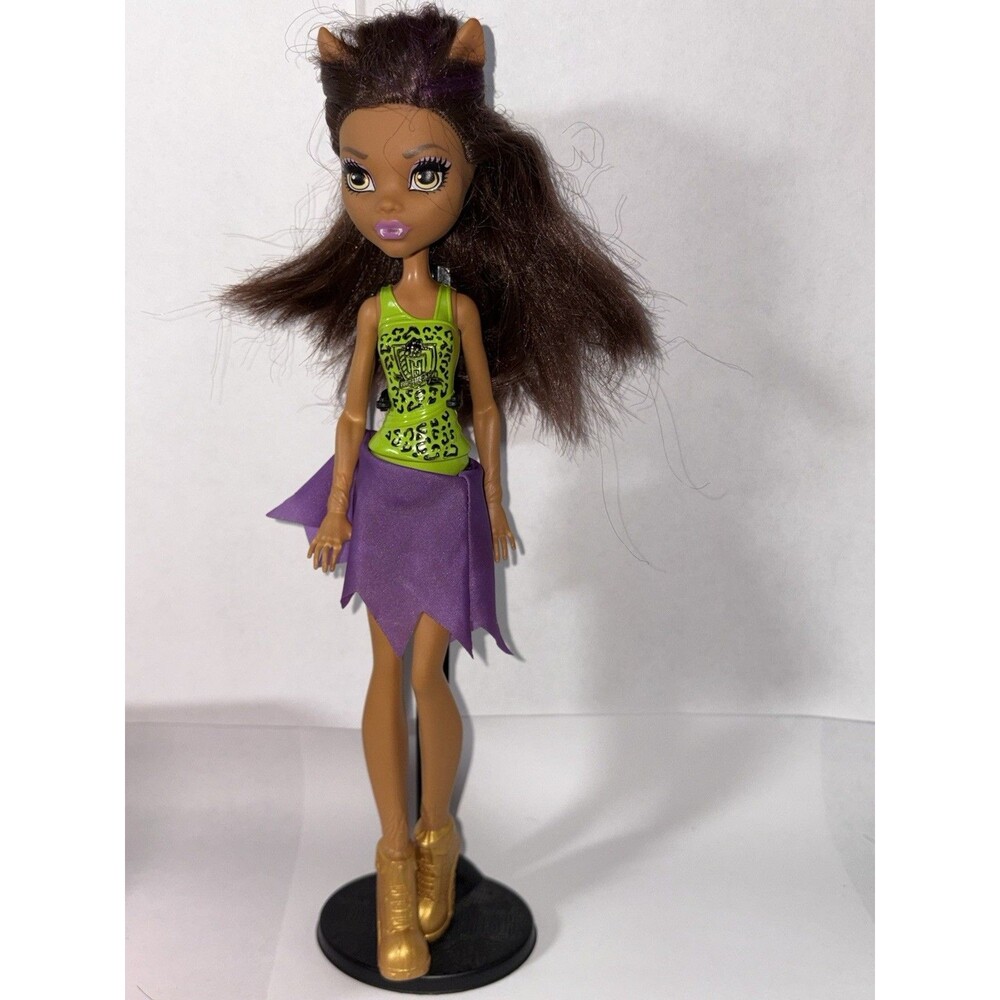 Monster High Clawdeen Wolf Cheerleading Doll FCJ90 Mattel Toy Dolls